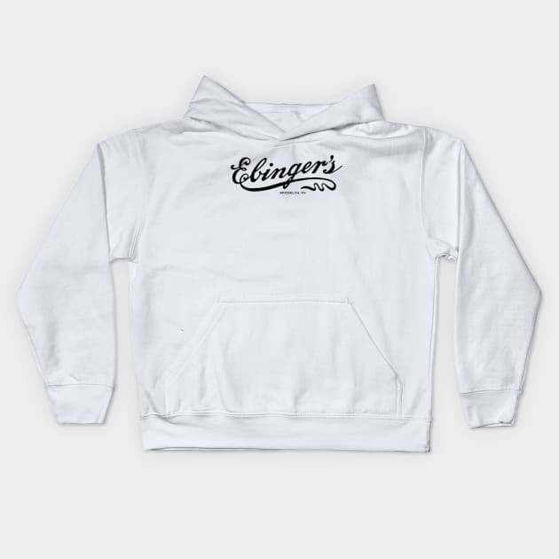 Ebinger's Bakery Kids Hoodie by Pop Fan Shop